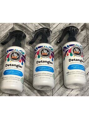 3 So Cozy Detangler & Leave In Conditioner W/ Soy & Kiwi 8fl oz Strength Soften